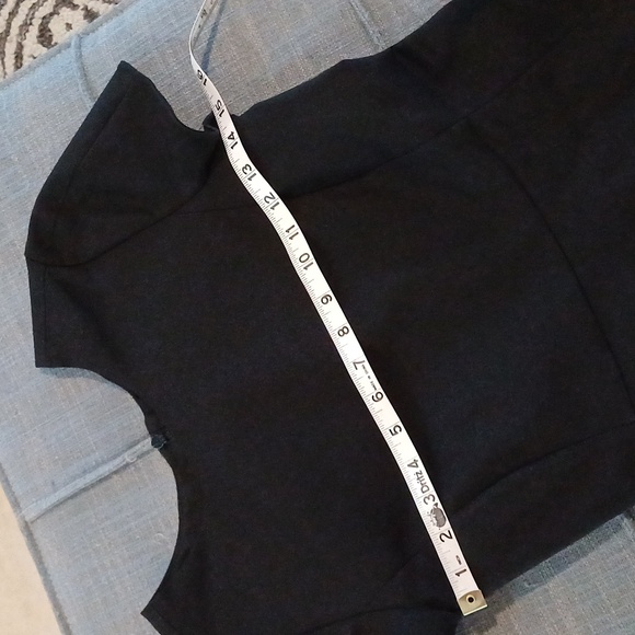 Emporio Armani little black fit & flare mini dress S 38 - Picture 11 of 16